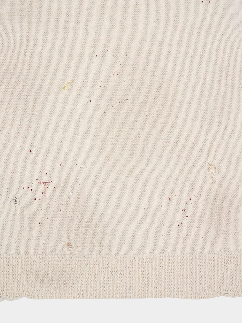Cream Numbers-Print Vest - Image 4