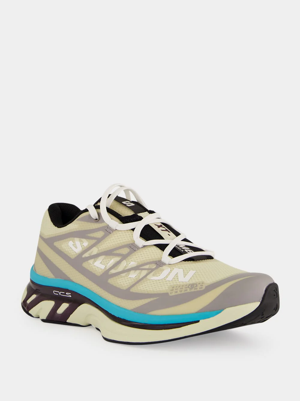 Gull and Blue Salomon XT Low-Top Sneakers - Image 3