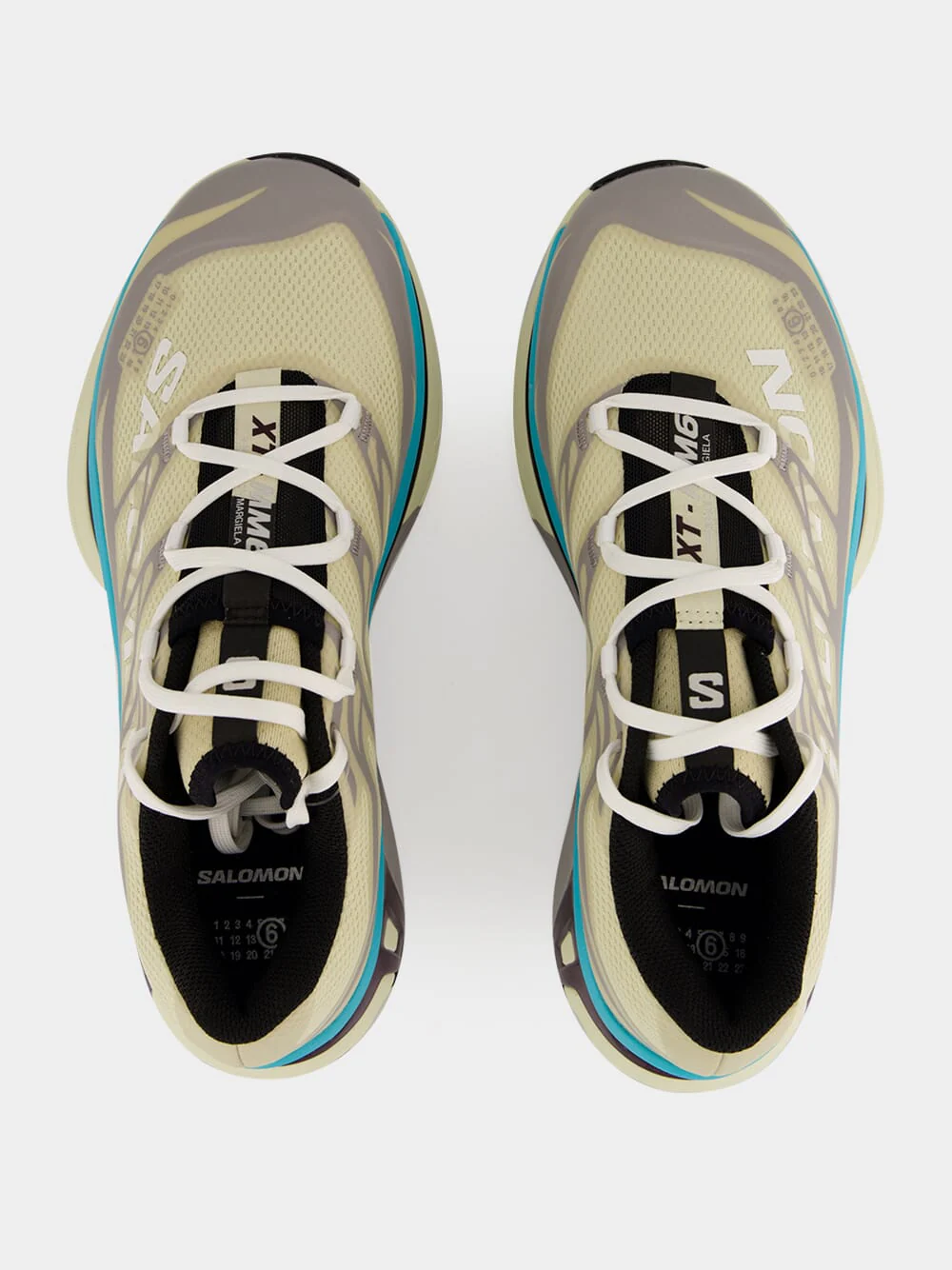 Gull and Blue Salomon XT Low-Top Sneakers - Image 5