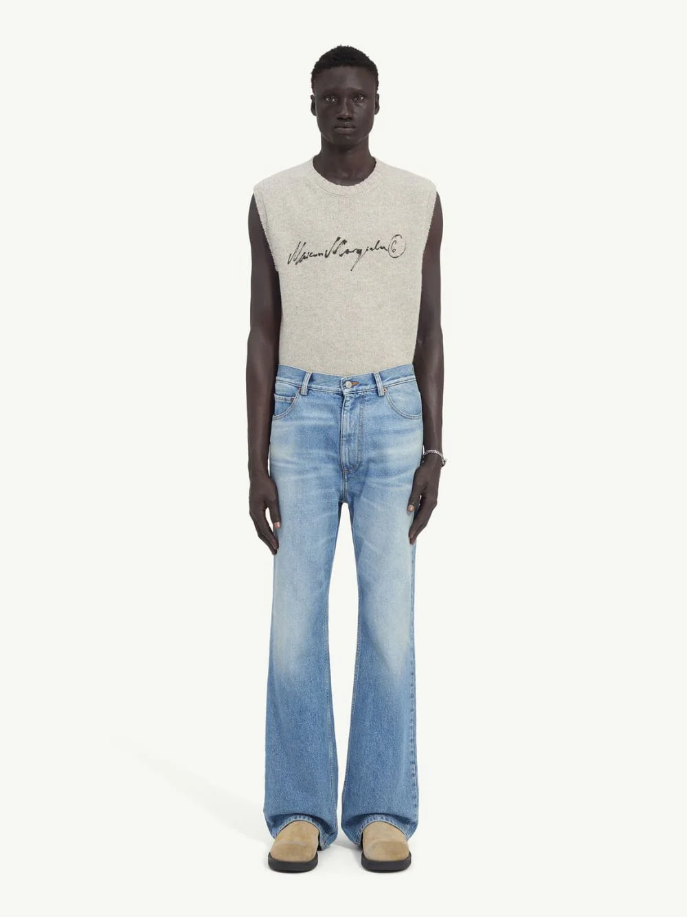 Light Blue Bootcut Denim Jeans