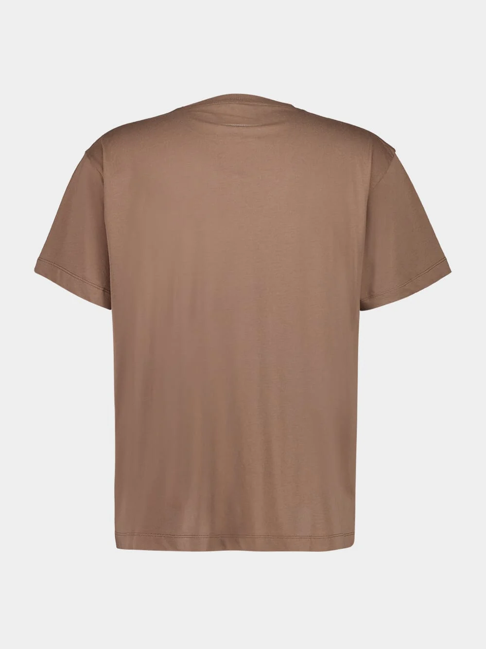 Light Brown Varsity Print T-Shirt - Image 2