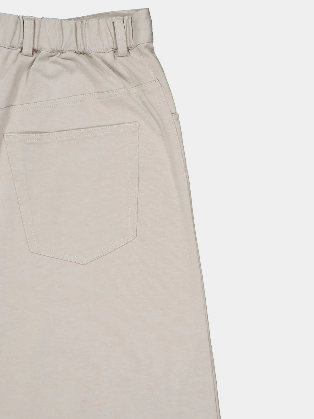 Light Grey Cotton Trousers - Image 4