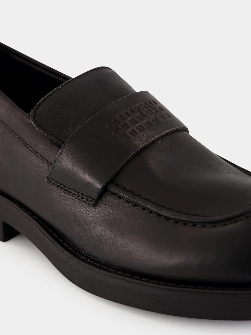 City Biker Leather Loafers - Image 7