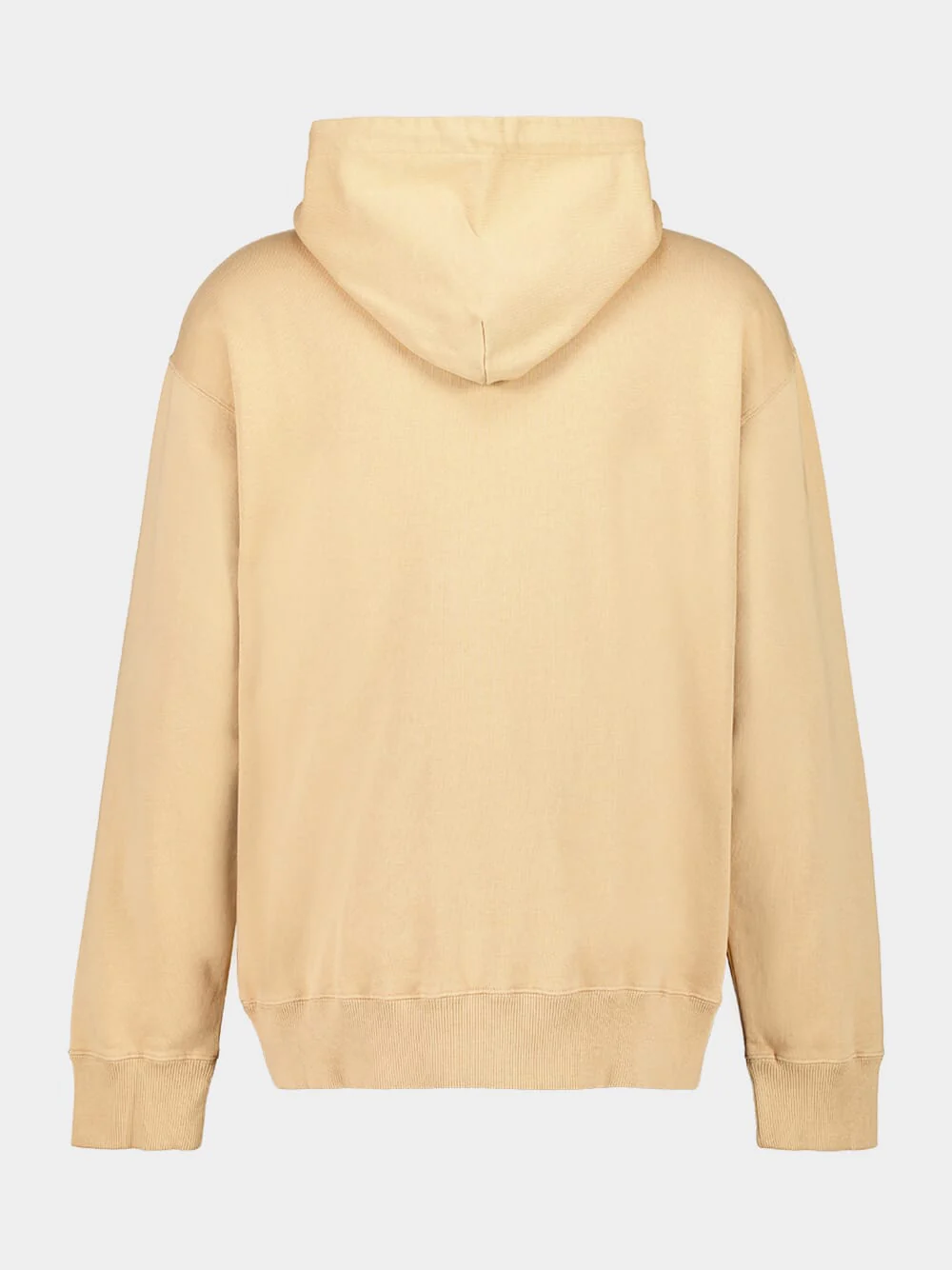 Ocher Hooded Sweatshirt with Numeric Logo - Image 4