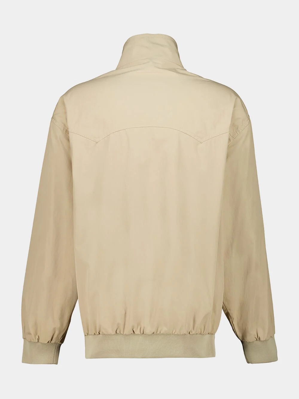 Sand Beige High-Neck Sport Jacket - Image 2