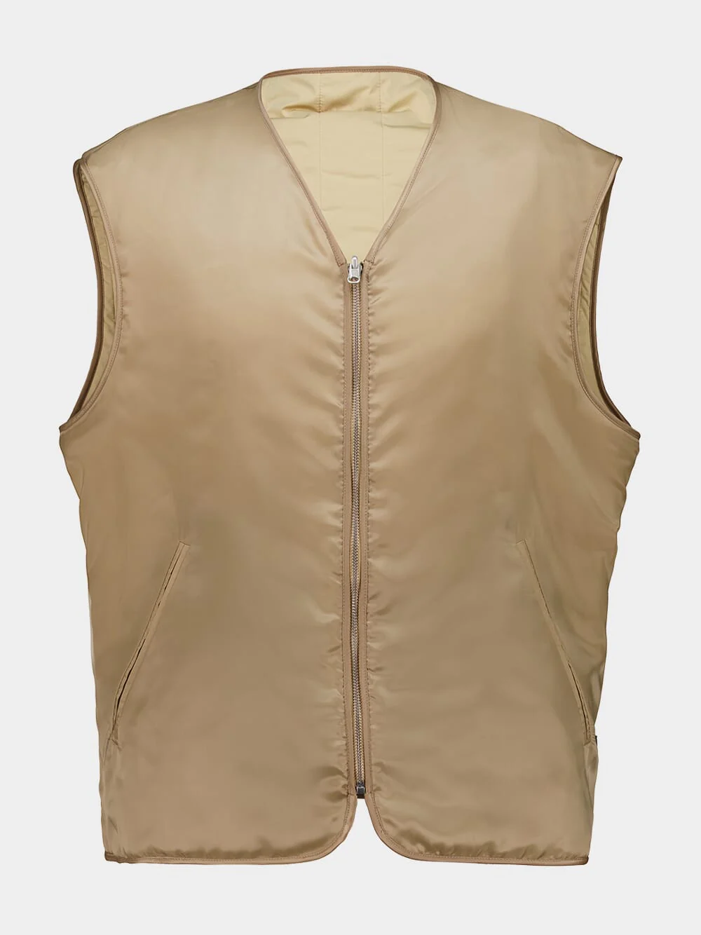 Sand Padded Reversible Gilet - Image 4