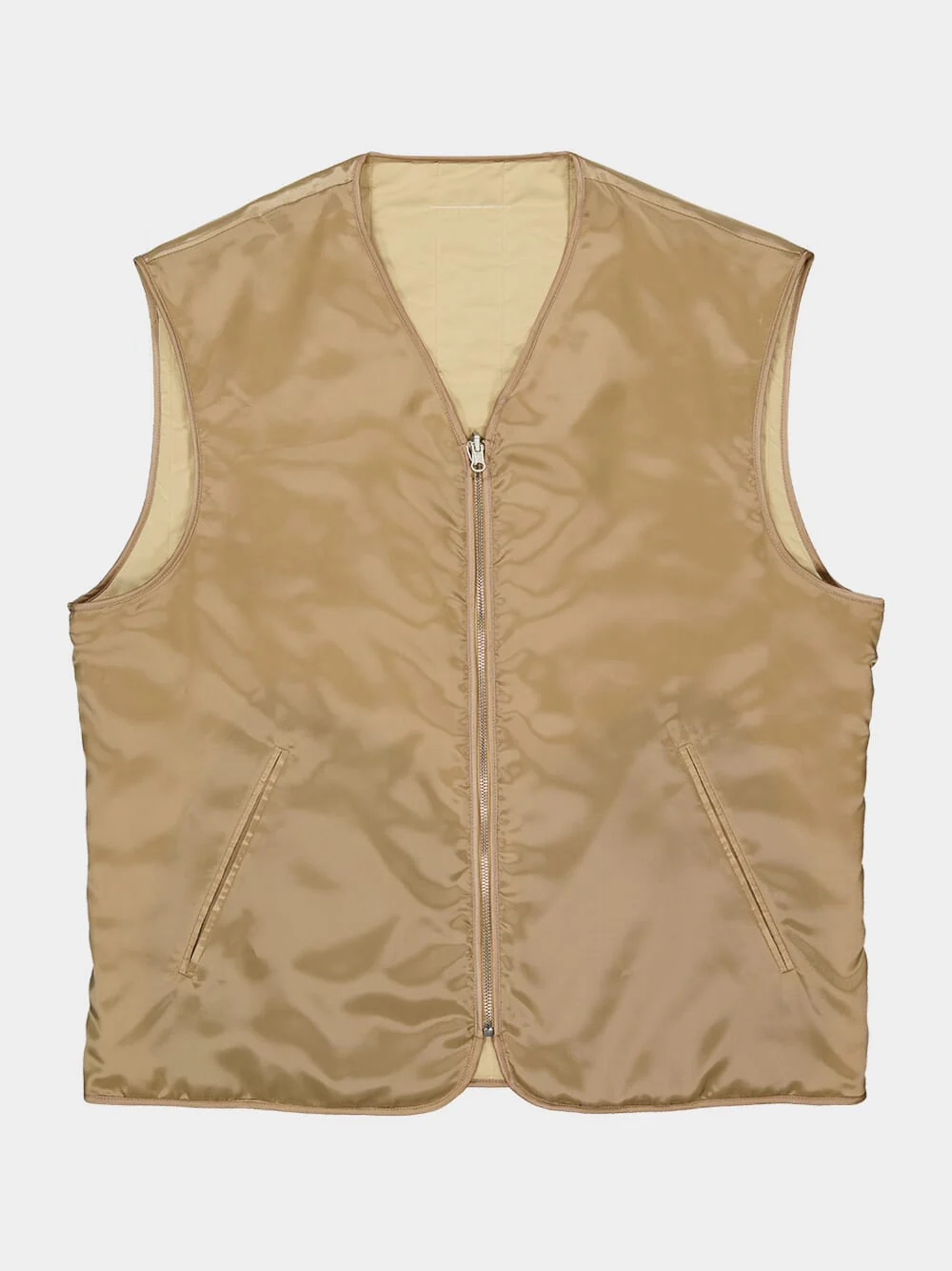 Sand Padded Reversible Gilet - Image 5