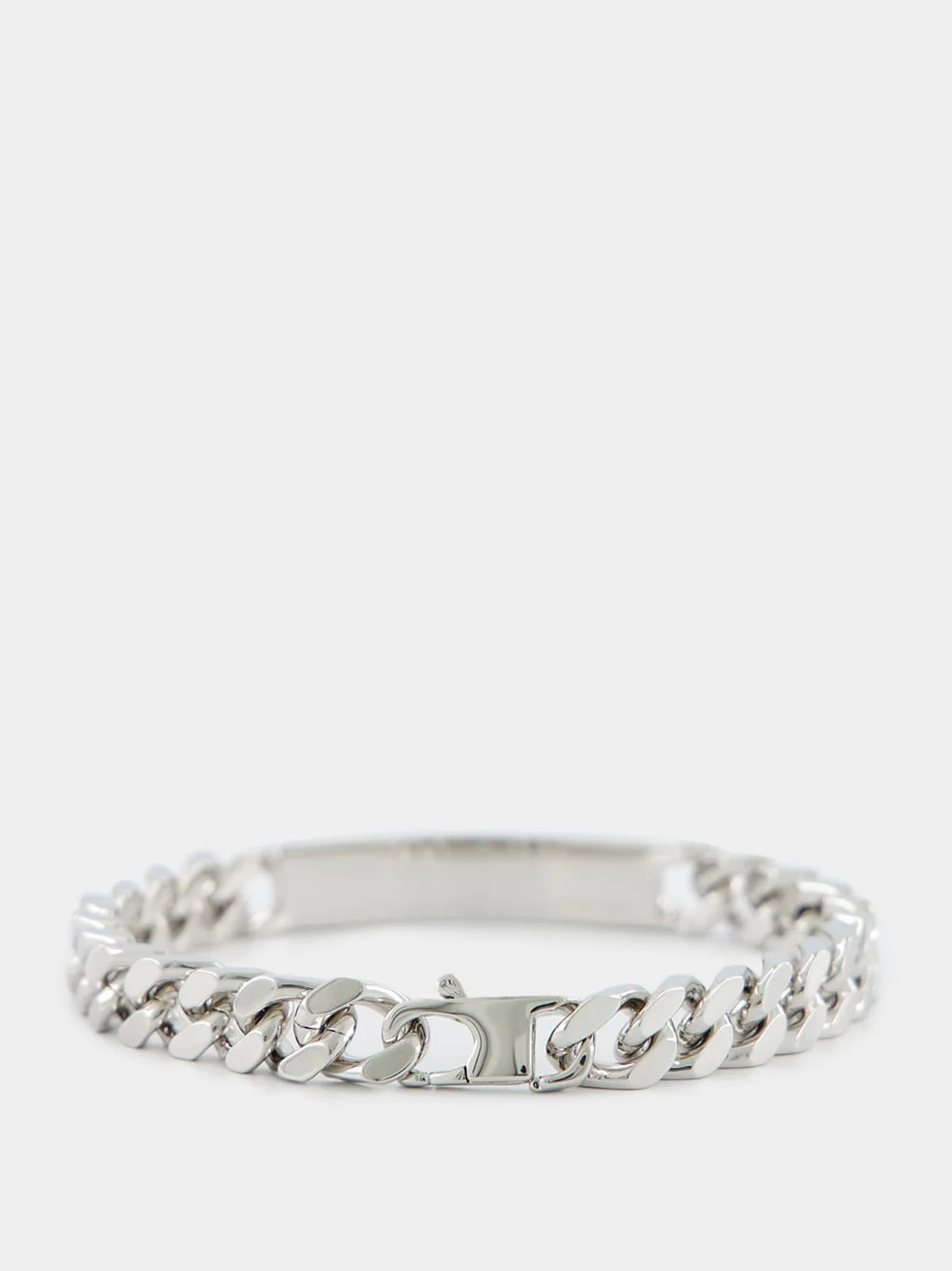 Silver Classic Chain Bracelet - Image 2