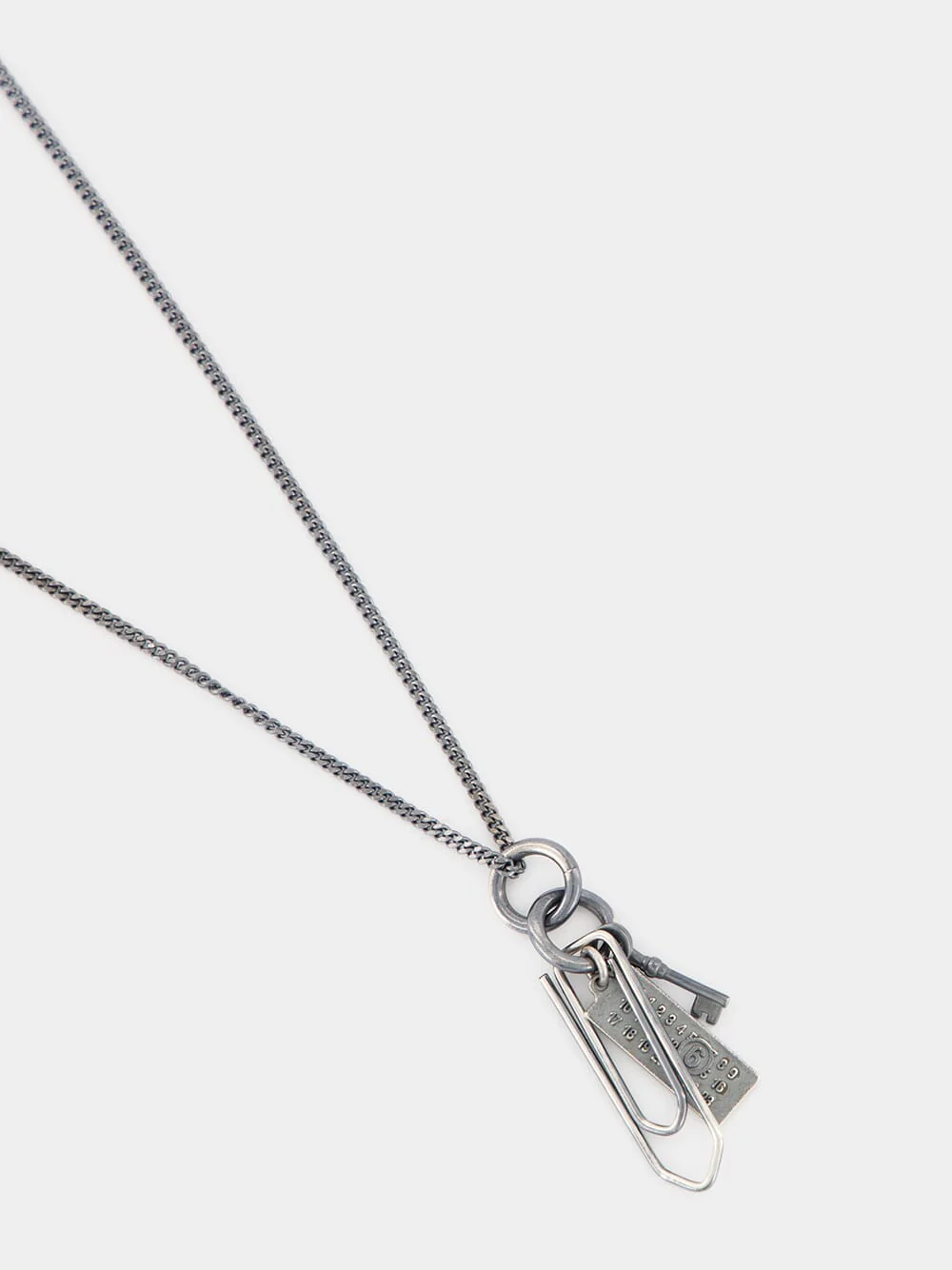 Silver Found Objects Necklace - Image 3