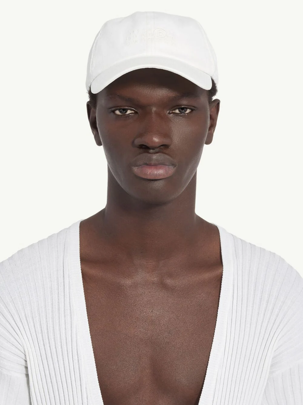 White Baseball Cap - Image 2