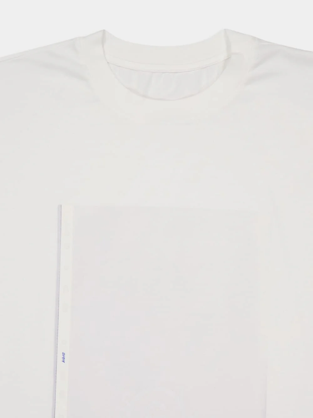 White Graphic Cotton T-Shirt - Image 3