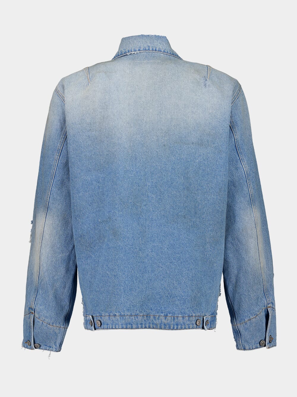 Zip-Up Denim Jacket - Image 2