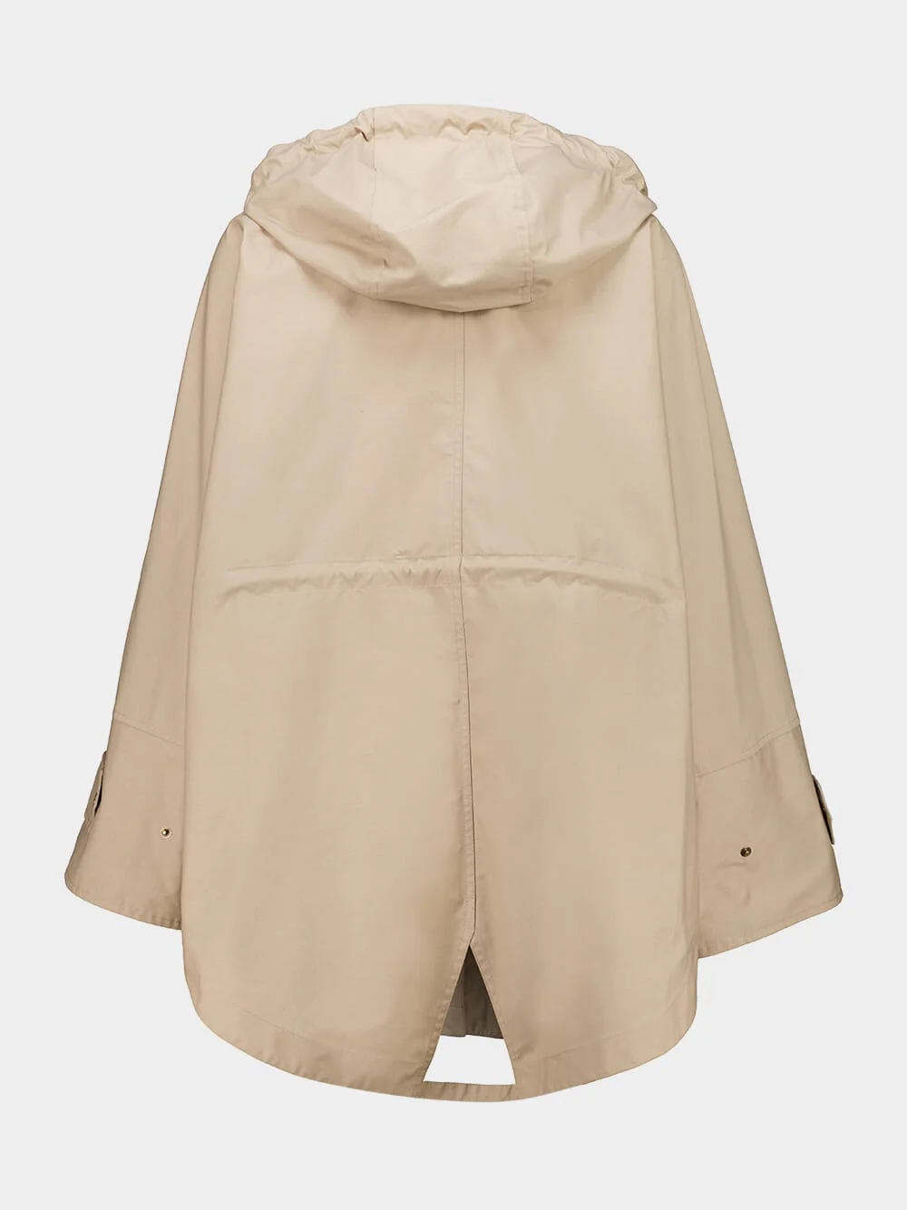 Beige Oversized Brunnera Hooded Parka - Image 2