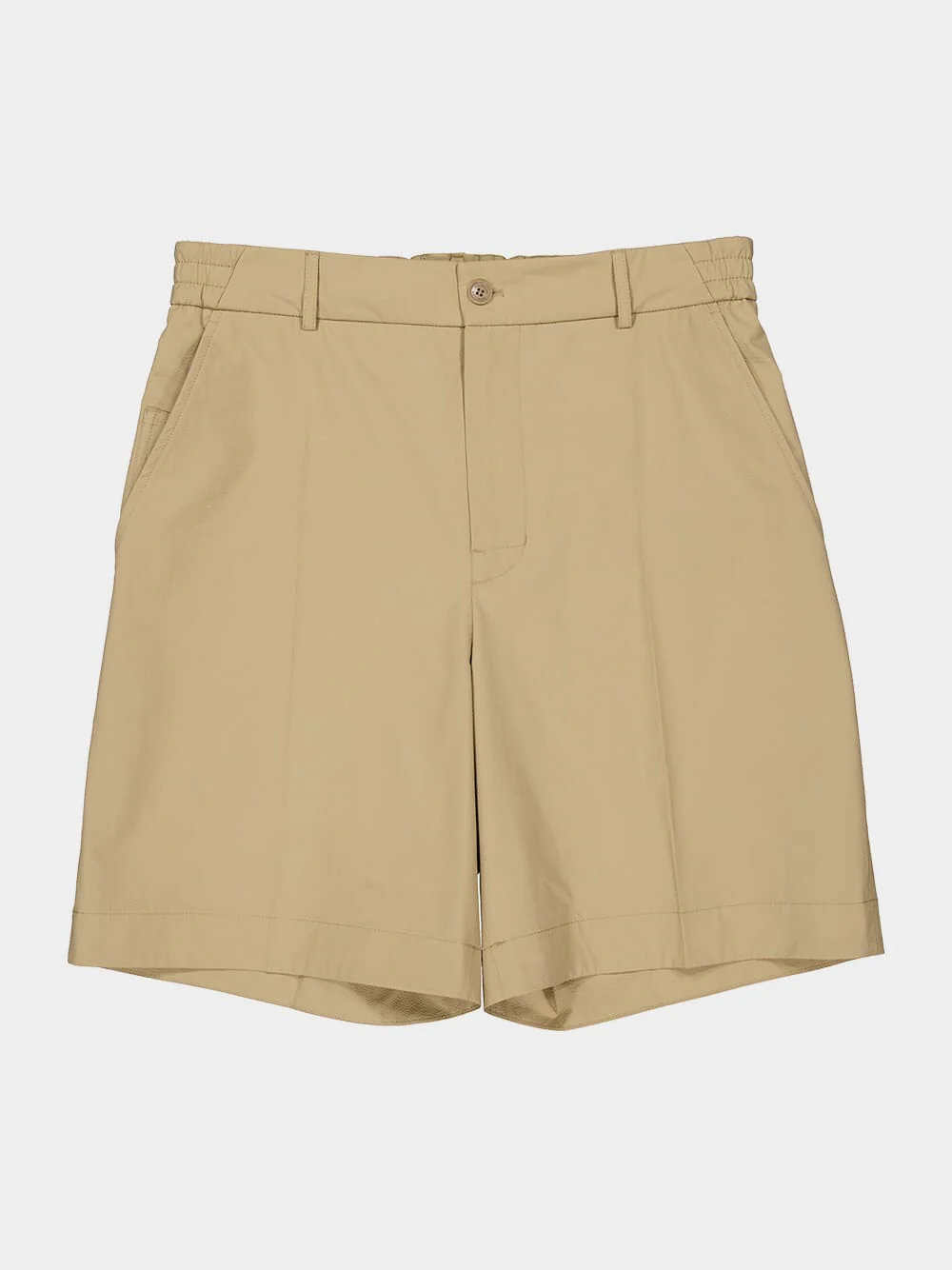 Beige Seersucker Shorts - Image 7