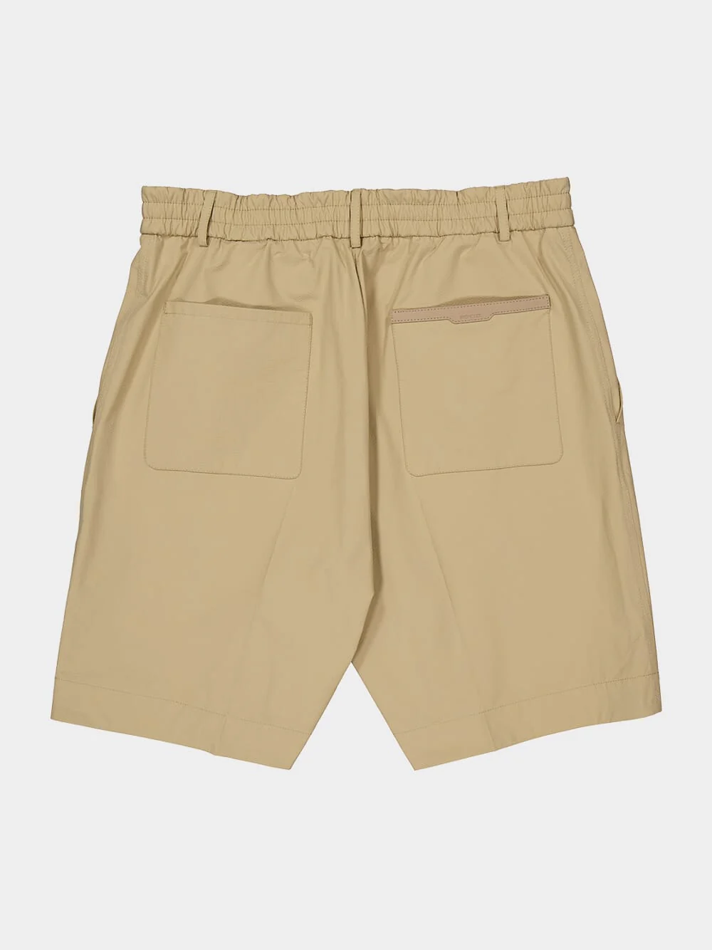 Beige Seersucker Shorts - Image 8