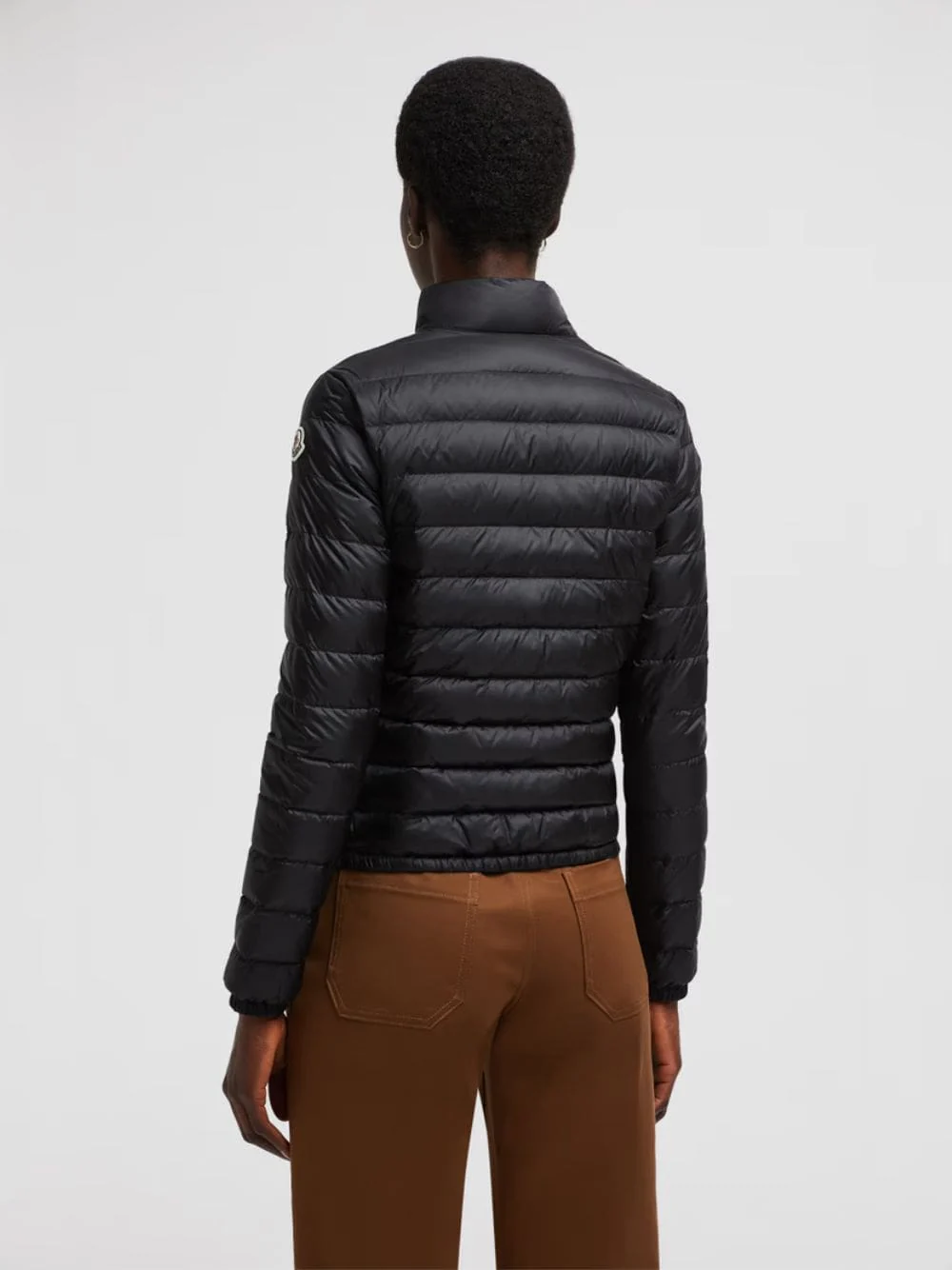 Black Lans Packable Short Down Jacket - Image 4