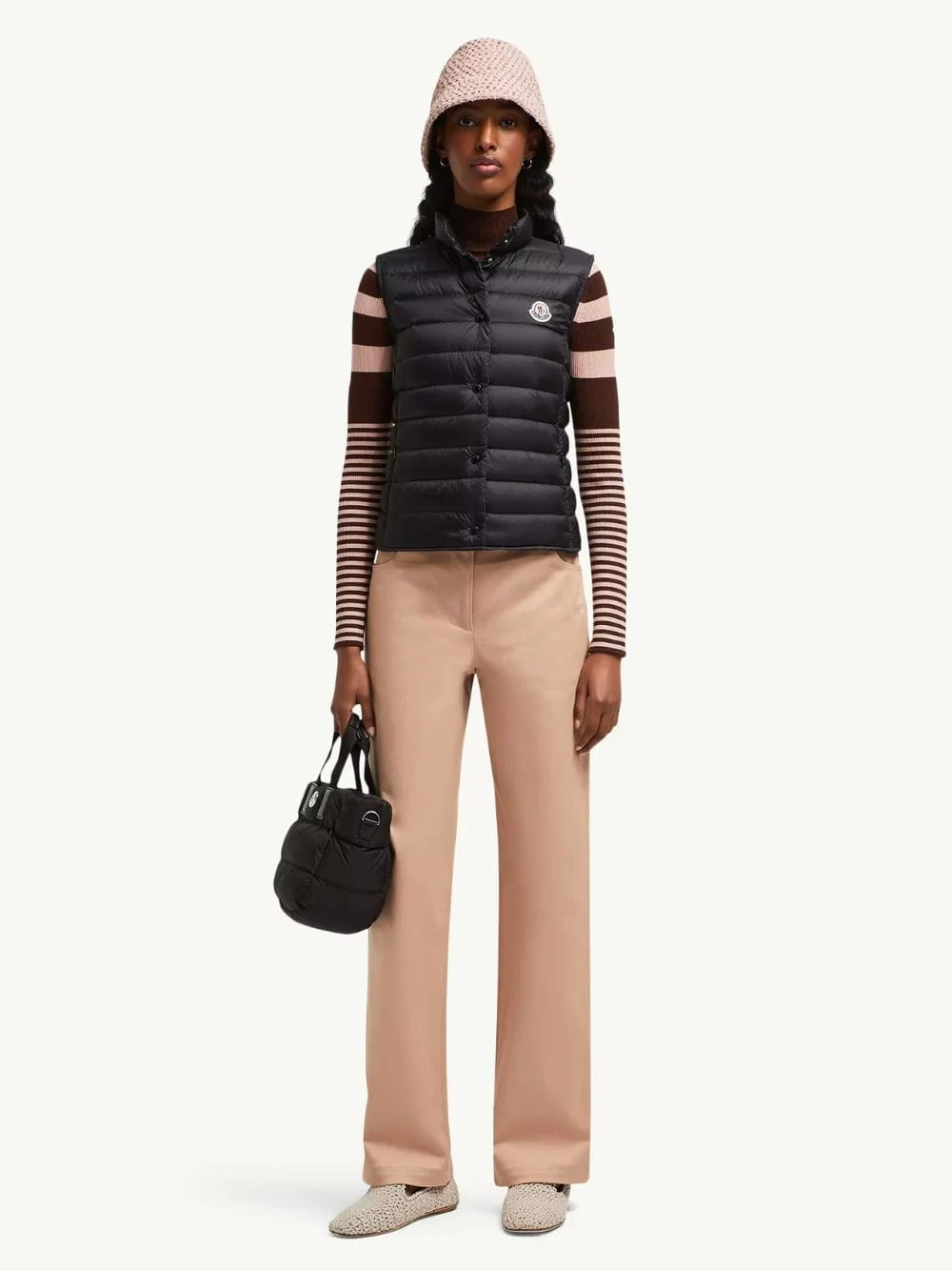 Black Liane Down Gilet