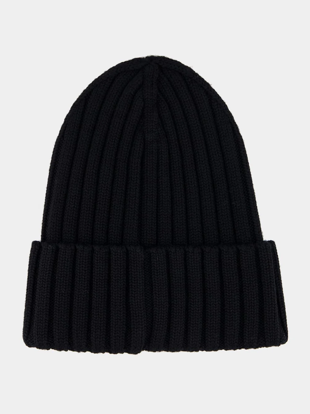 Black Wool Beanie - Image 3