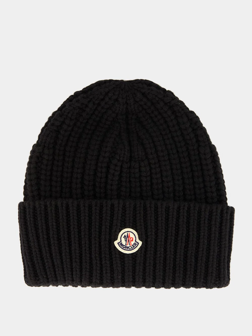Black Wool-Cashmere Beanie