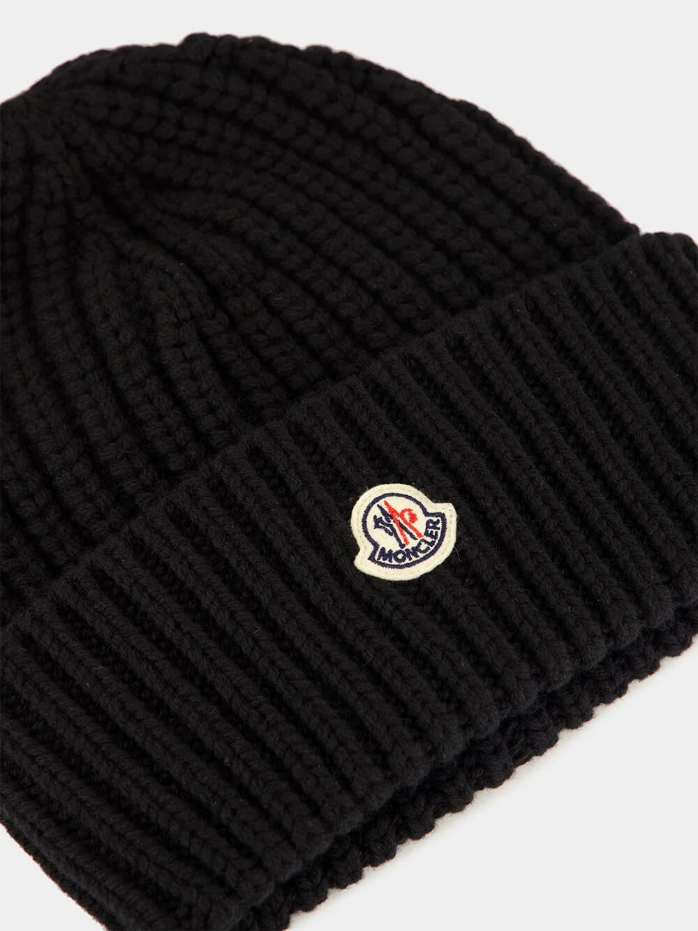 Black Wool-Cashmere Beanie - Image 3