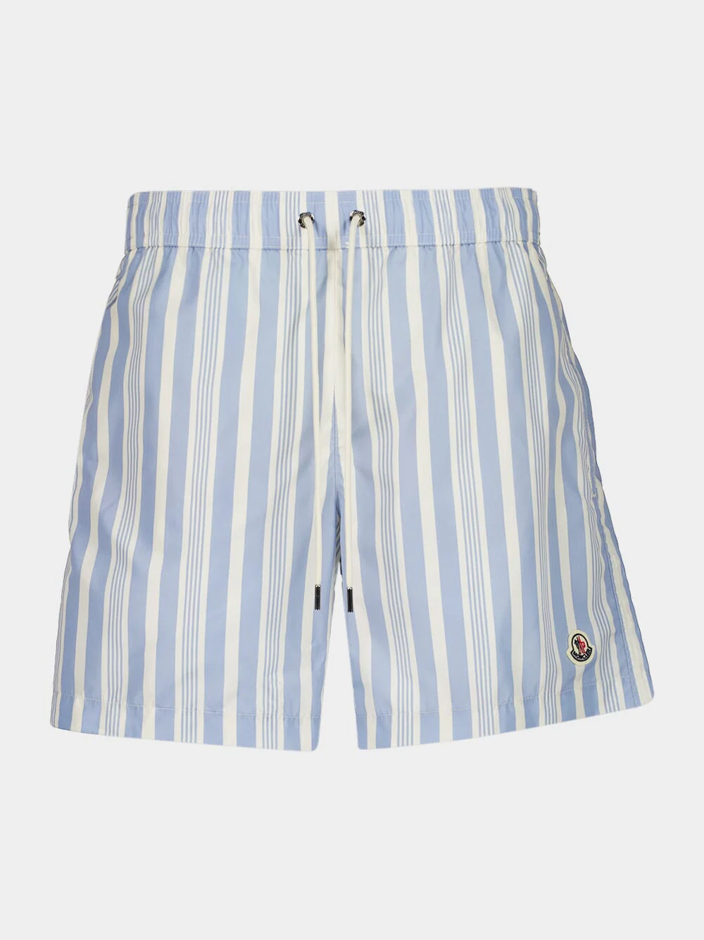 Blue Striped Swim Shorts