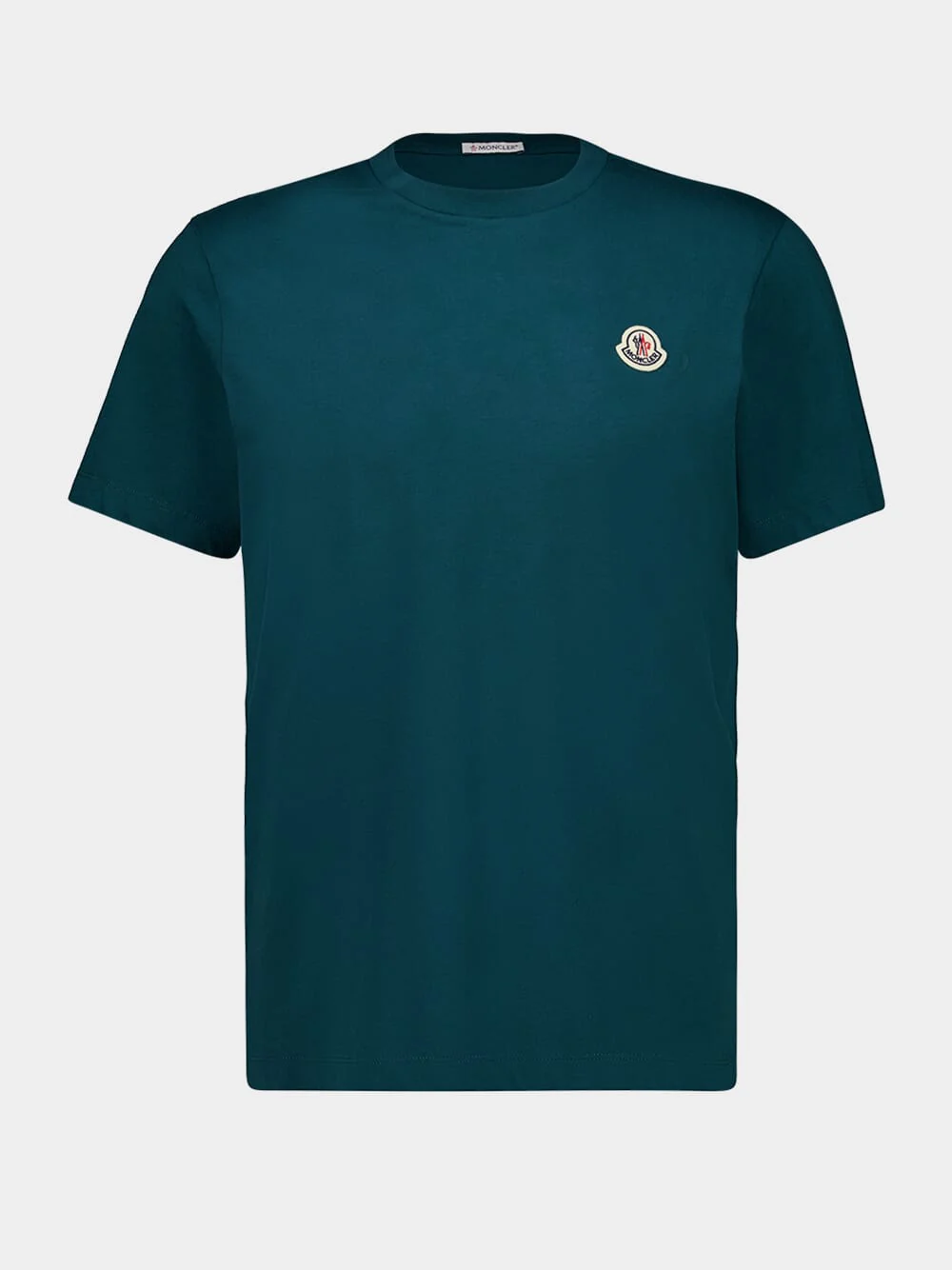 Cotton Logo T-Shirt Trio in White Black and Green - Image 6