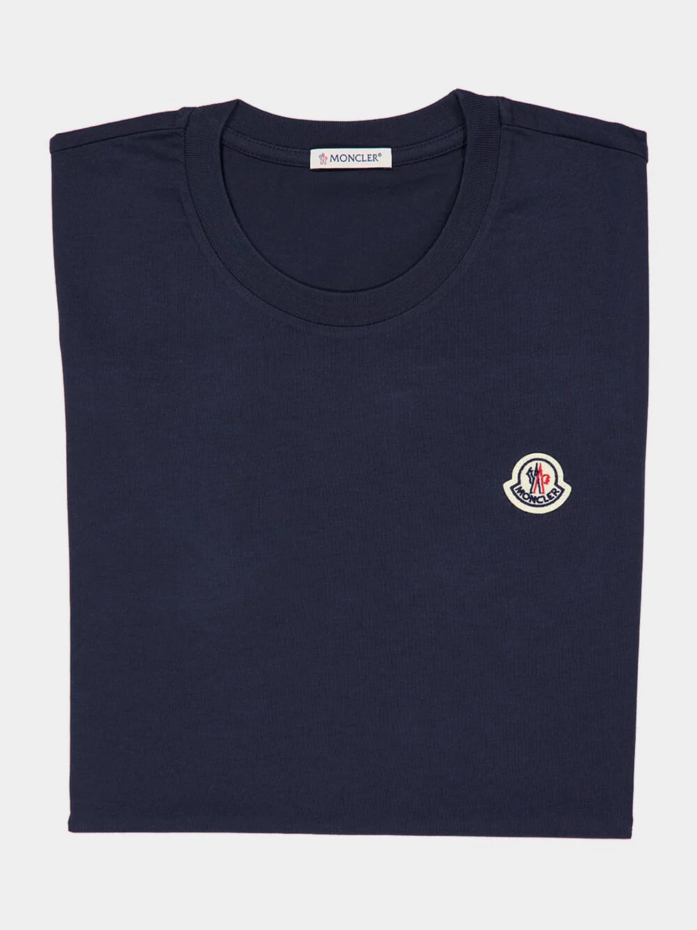 Cotton Logo T-Shirt Trio in White Navy and Light Pink - Image 10
