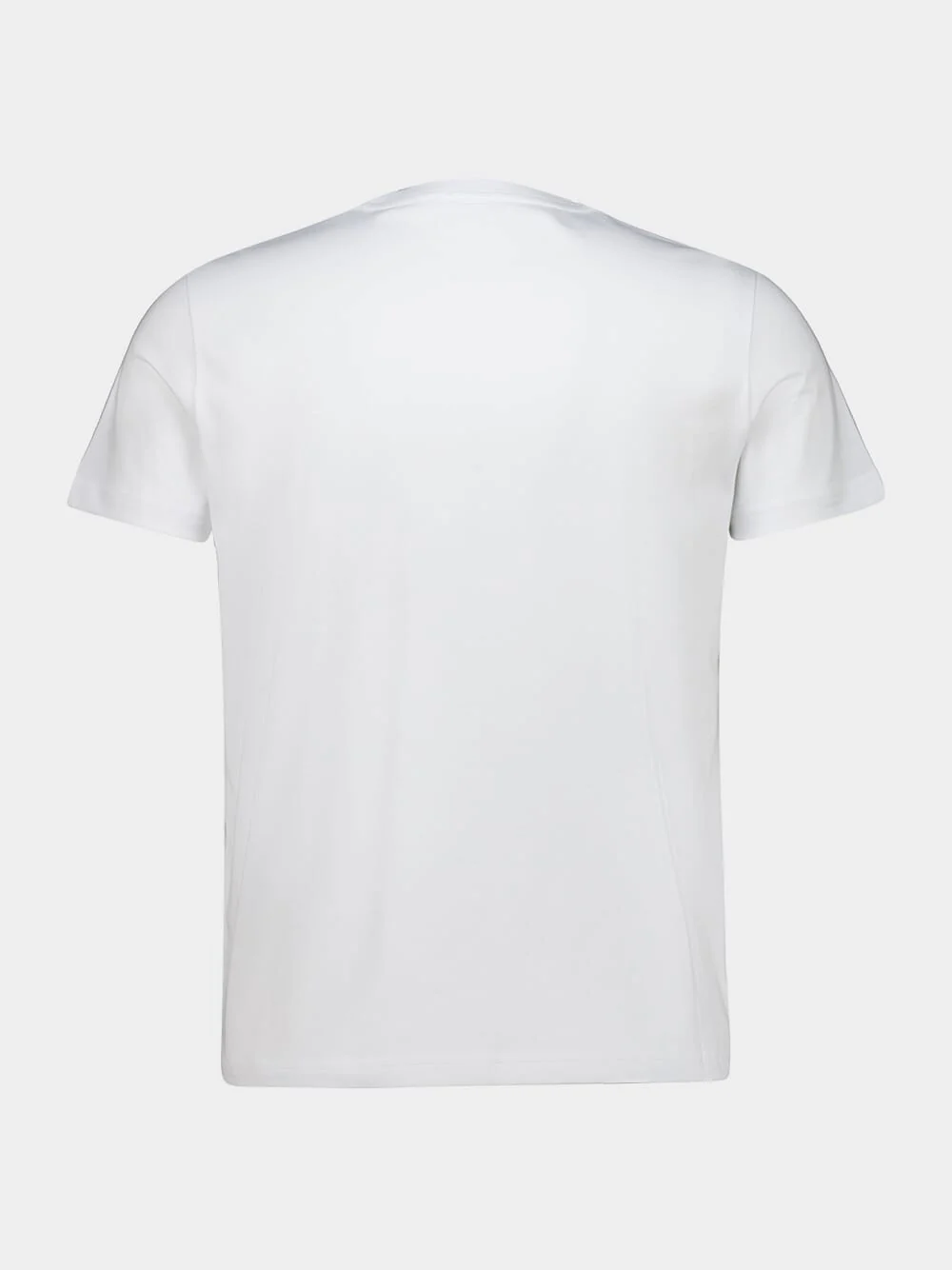 Cotton Logo T-Shirt Trio in White Navy and Light Pink - Image 3