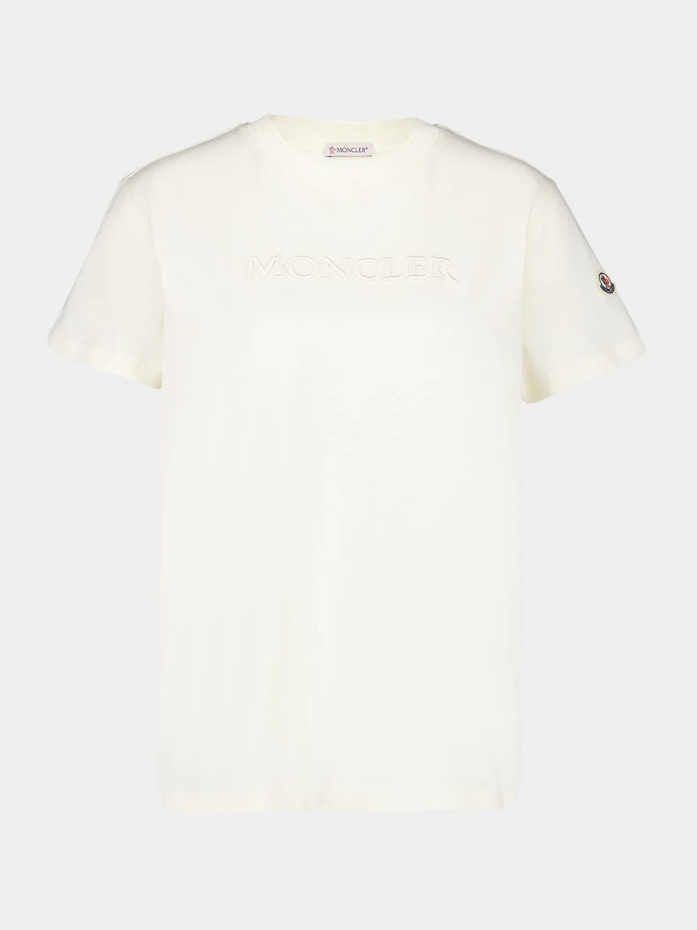 Ivory Tonal Logo T-Shirt