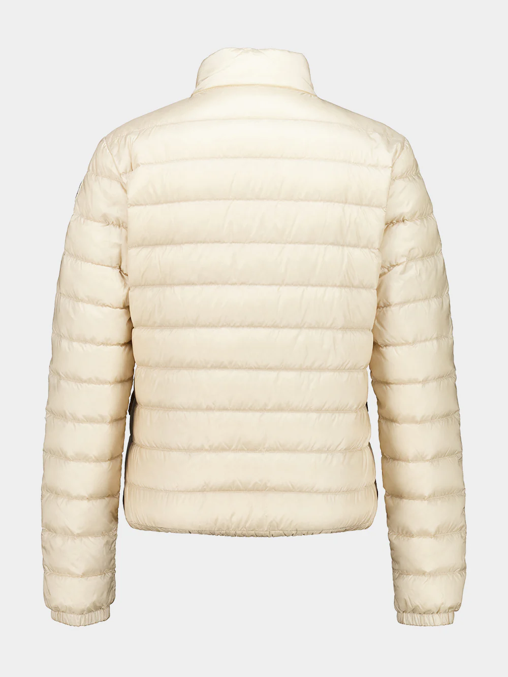 Light Beige Lans Short Down Jacket - Image 4