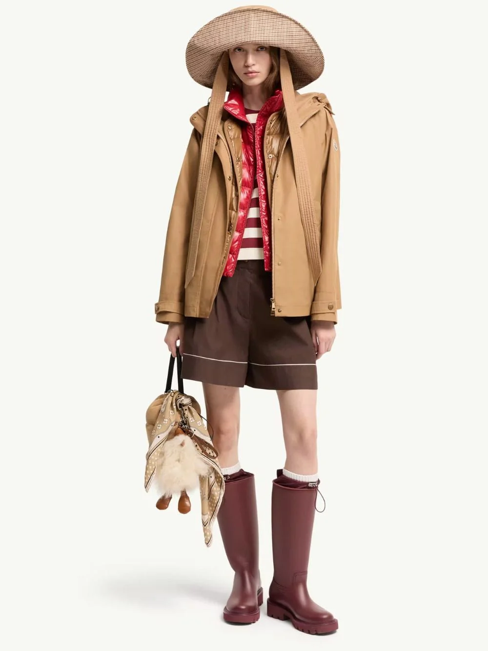 Beige Chocard 3-in-1 Short Jacket - Image 2