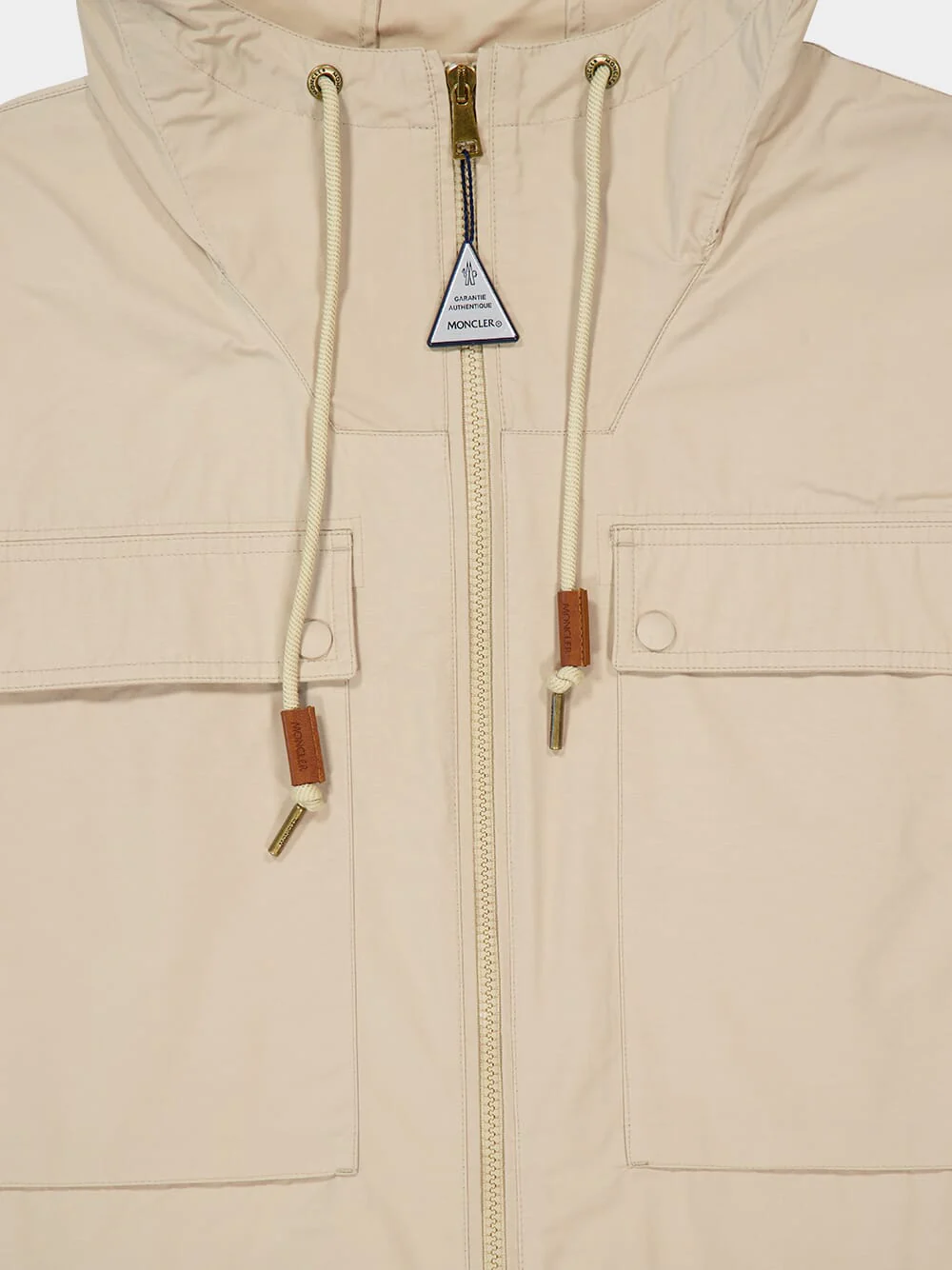 Light Beige Sauvan Hooded Parka - Image 5