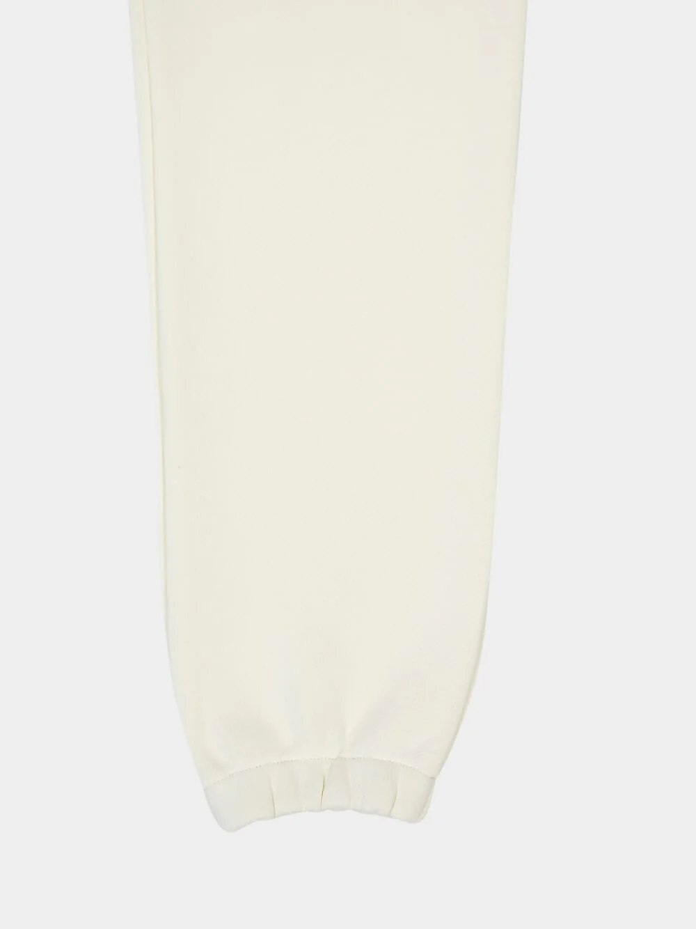 Natural Cotton Fleece Logo Track Pants - Image 4