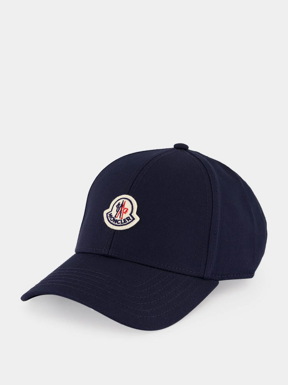 Navy Blue Cotton Gabardine Baseball Cap