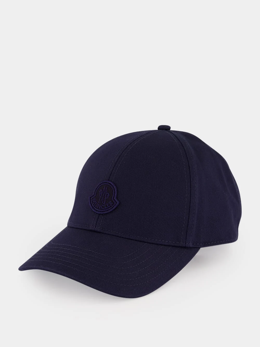 Navy Blue Gabardine Baseball Cap