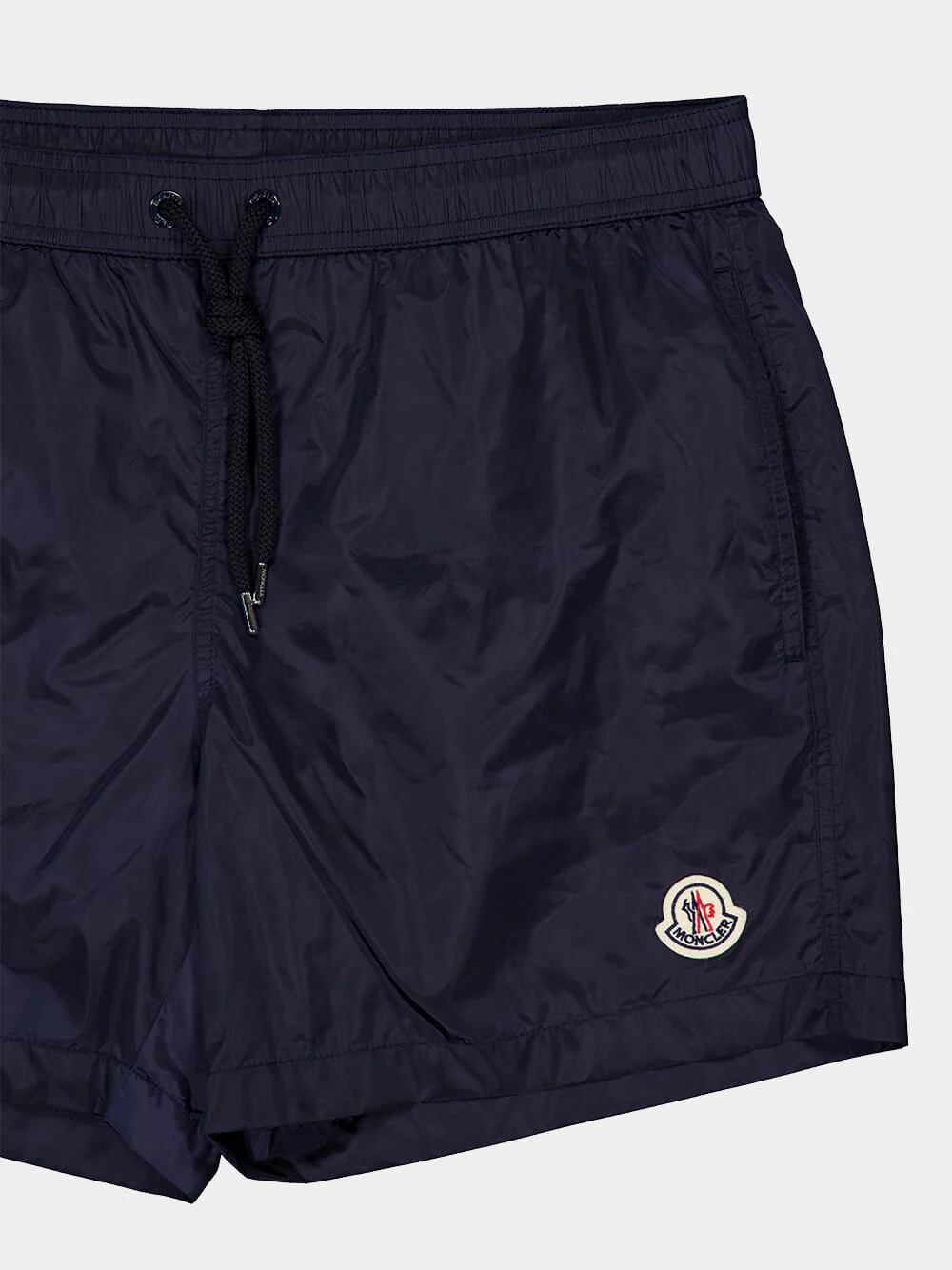 Navy Blue Nylon Swim Shorts - Image 3