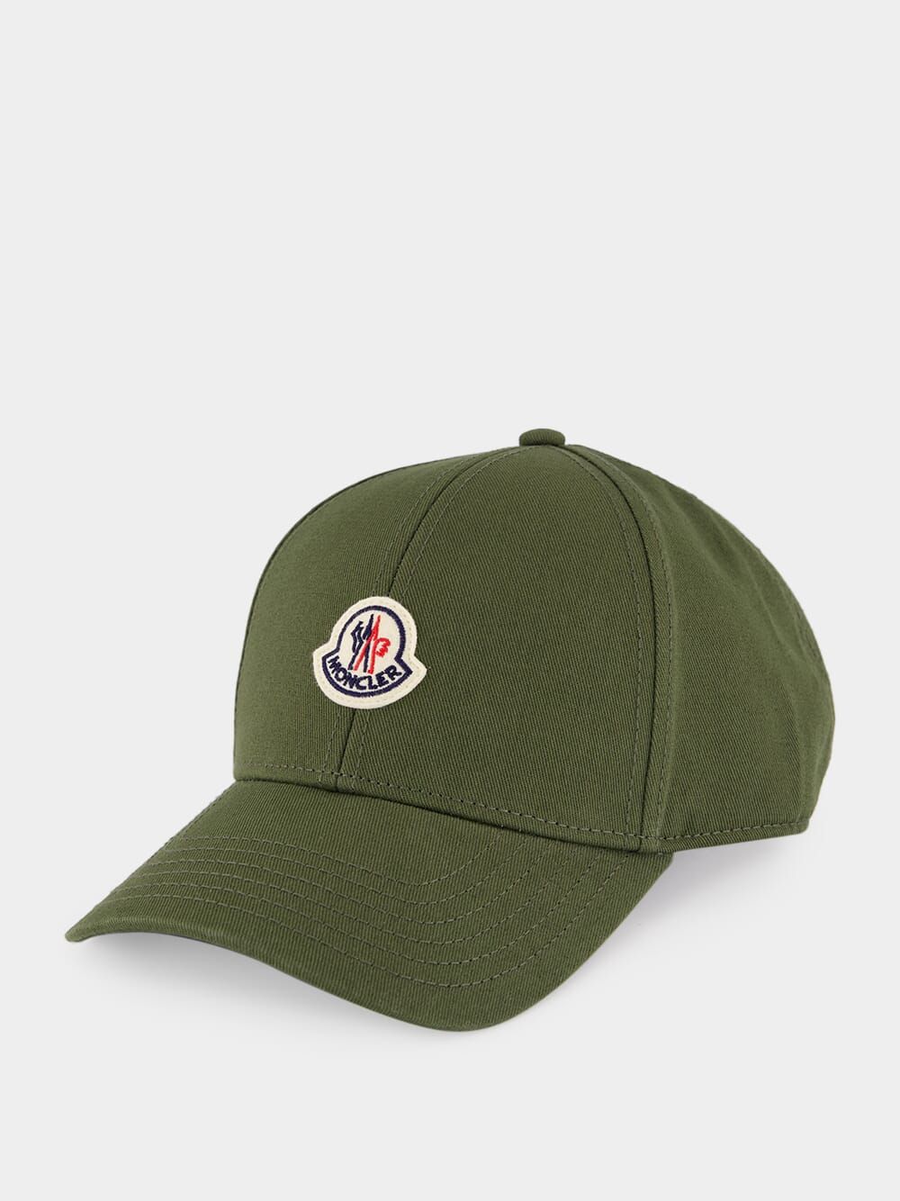 Olive Green Cotton Gabardine Baseball Cap