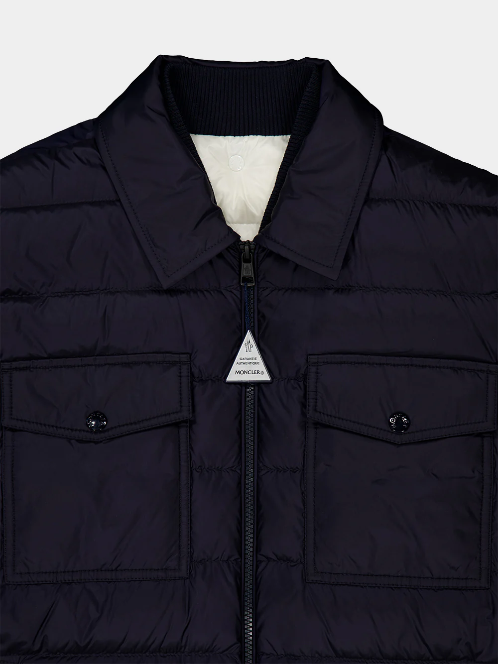 Navy Blue Vydori 3-in-1 Short Down Jacket - Image 3