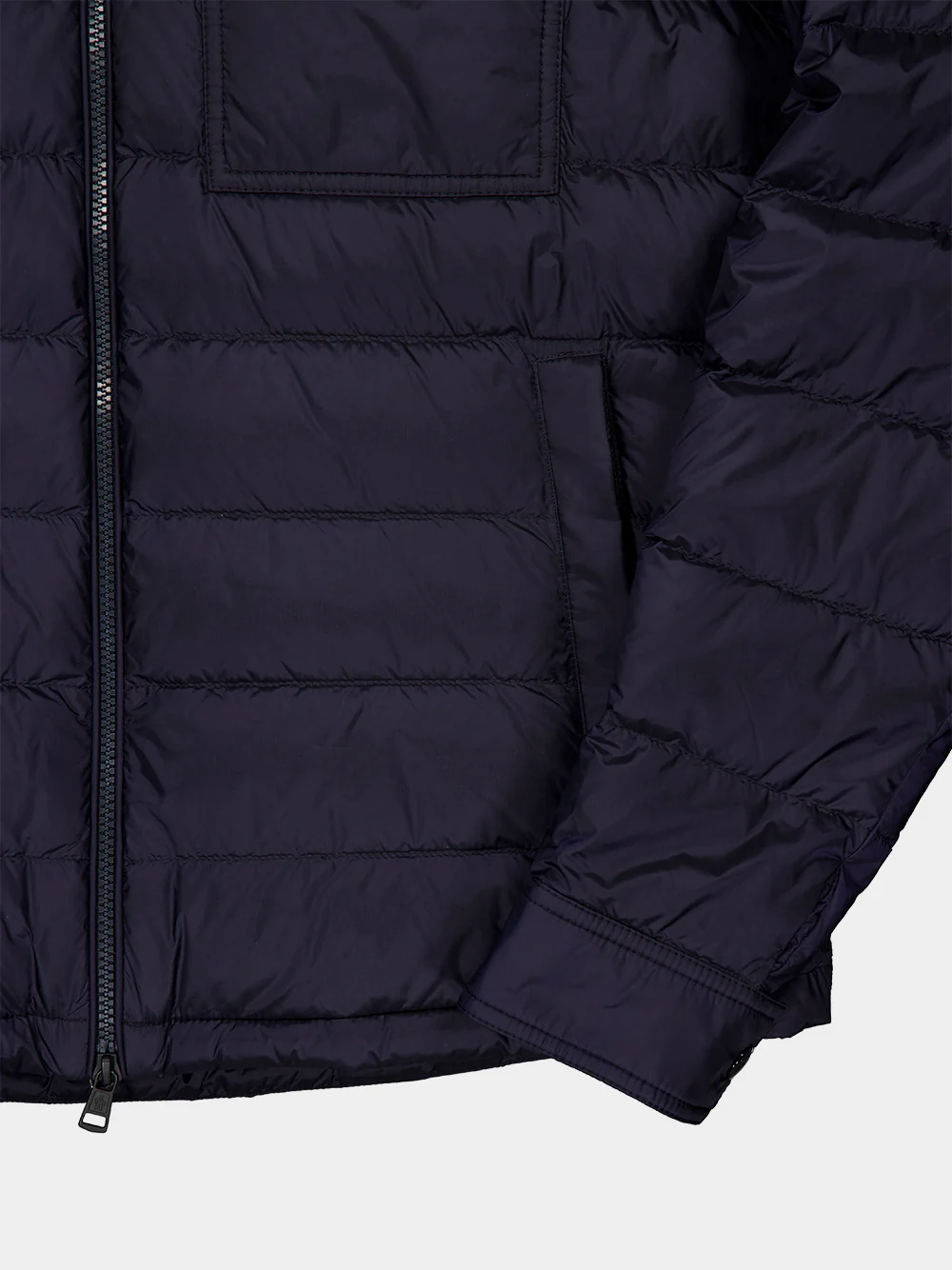 Navy Blue Vydori 3-in-1 Short Down Jacket - Image 4