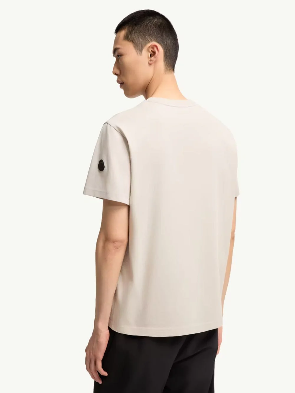 White Ivory Logo Cotton T-Shirt - Image 3