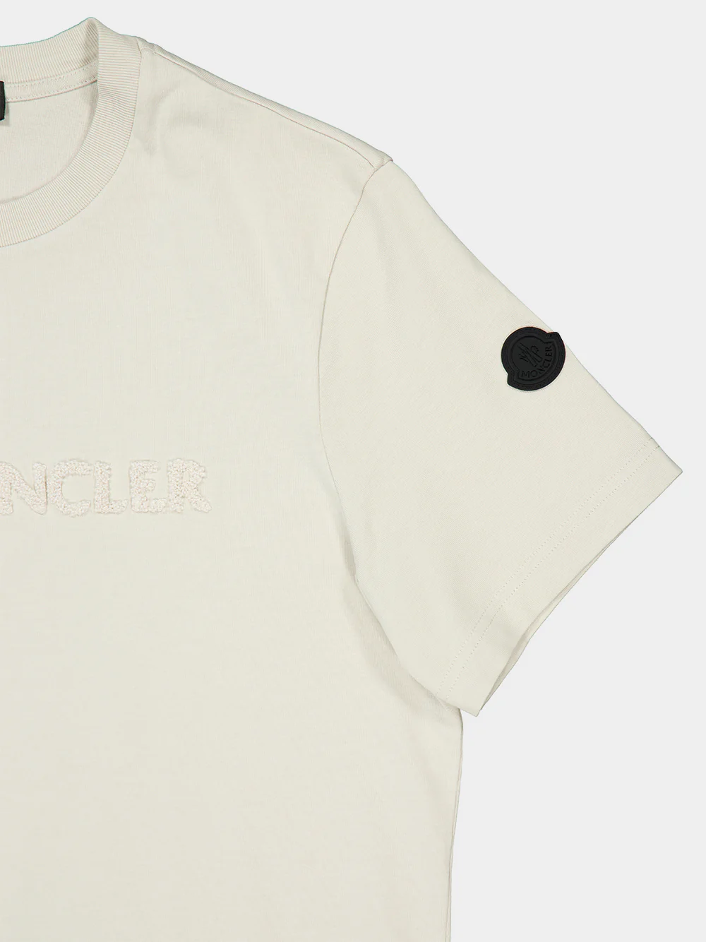 White Ivory Logo Cotton T-Shirt - Image 6