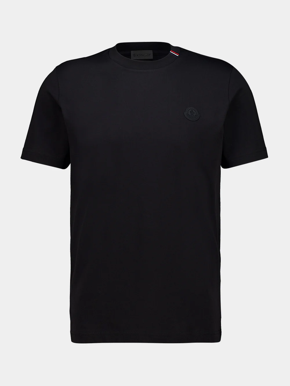 Black Logo Cotton T-Shirt