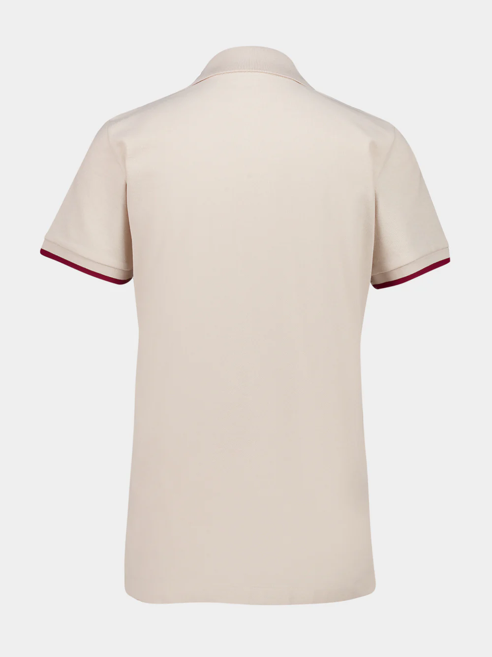 Tan Logo Cotton Piquet Polo Shirt - Image 2