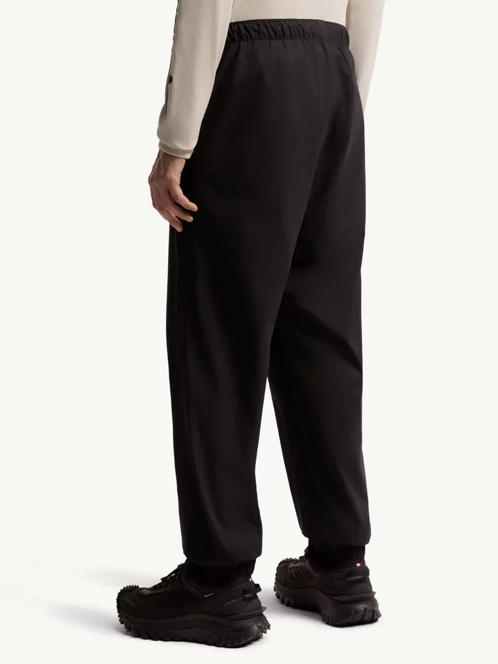 Black Ripstop Track Pants - Image 4