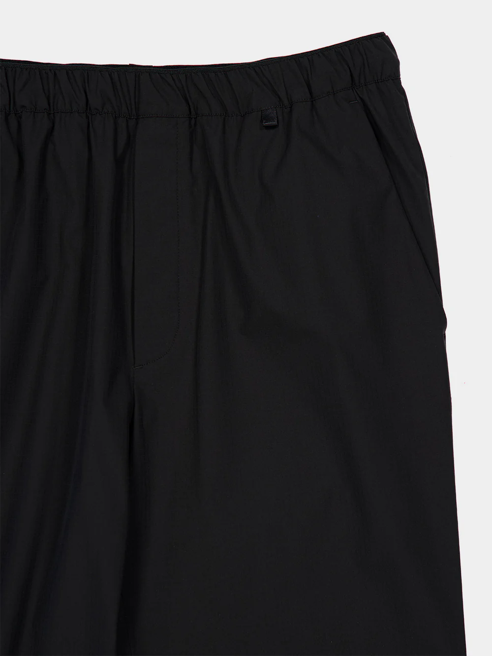 Black Ripstop Track Pants - Image 5
