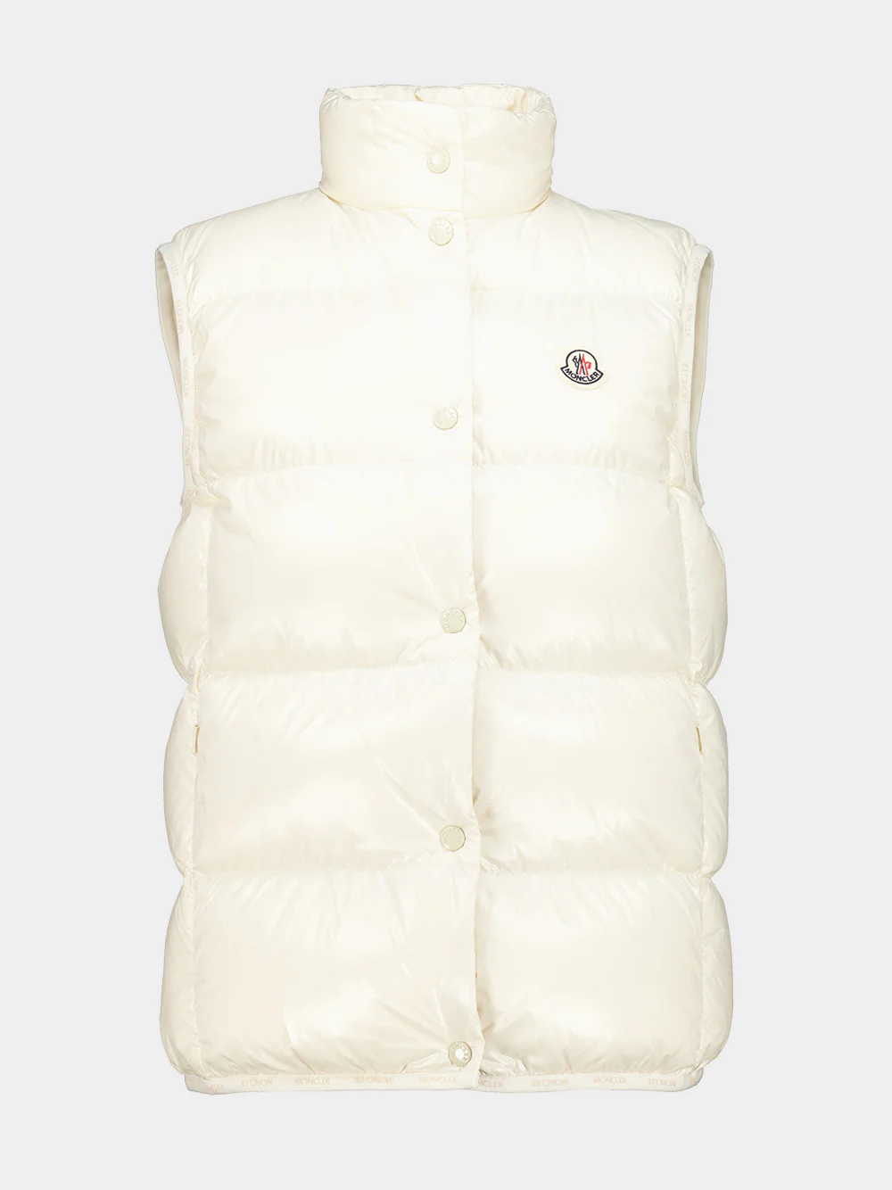 White Badia Down Gilet
