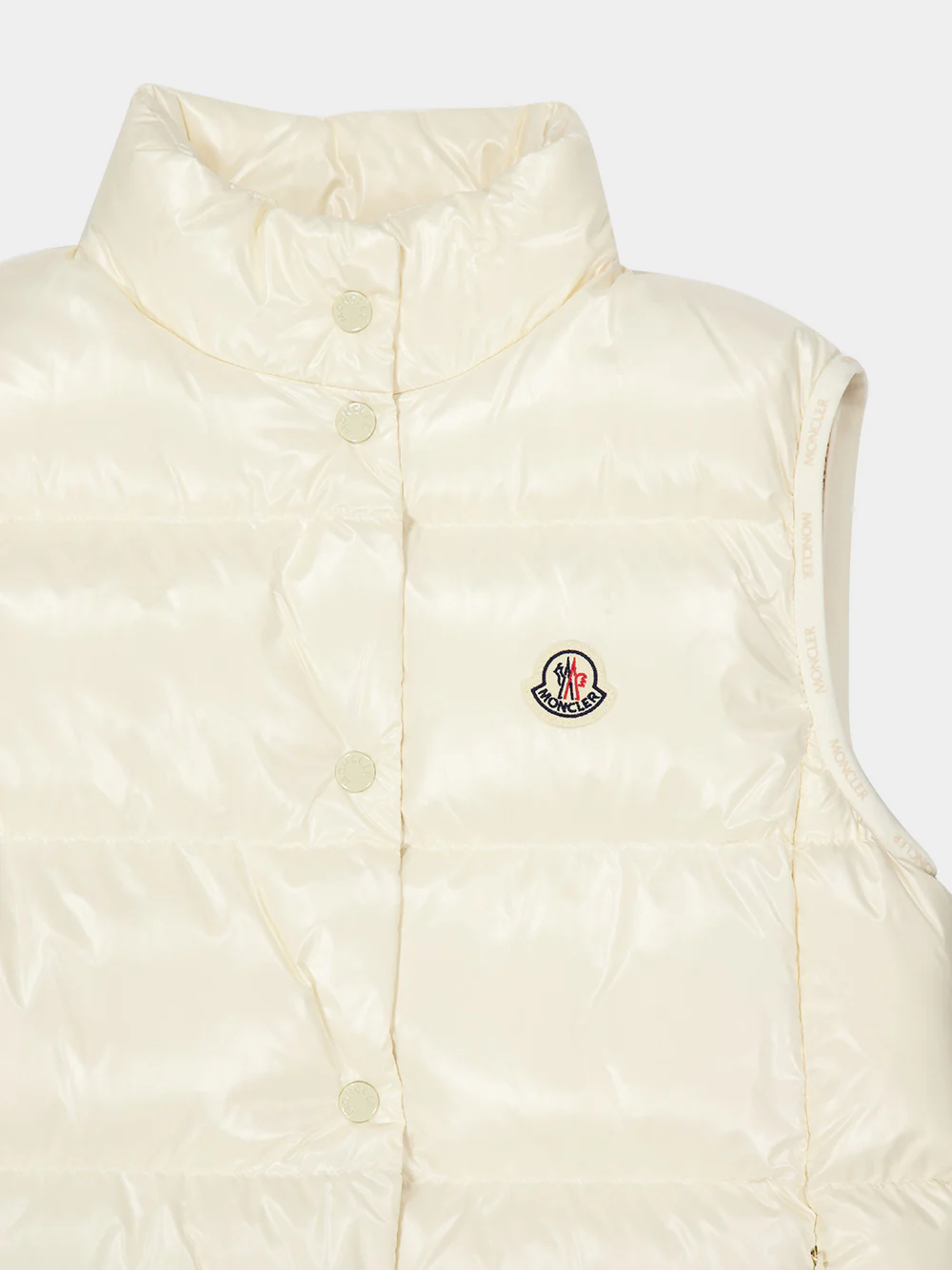 White Badia Down Gilet - Image 5