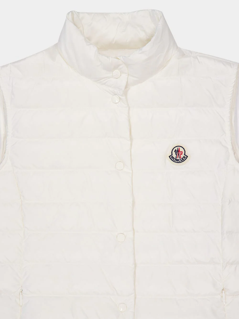 White Liane Packable Down Gilet - Image 5