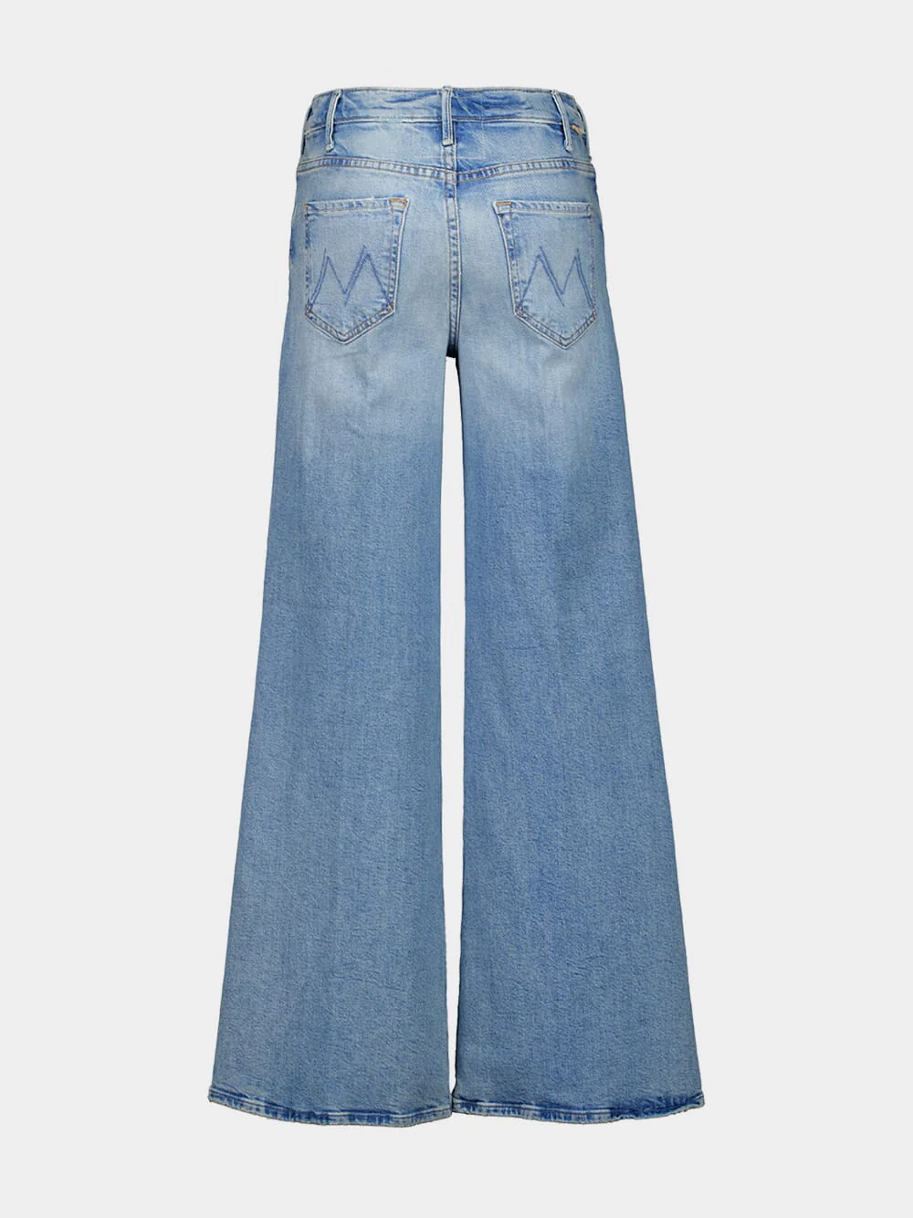 Blue Wide-Leg Jeans in I Confess Wash - Image 2