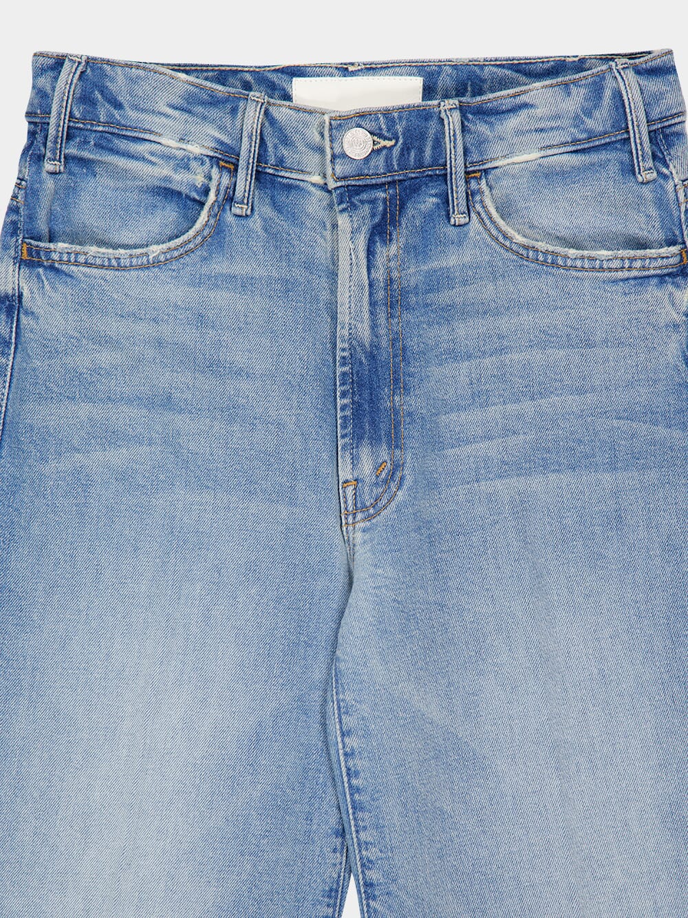 Blue Wide-Leg Jeans in I Confess Wash - Image 3